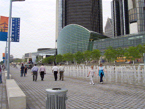 Detroit Plaza Riverfront Plaza, Detroit